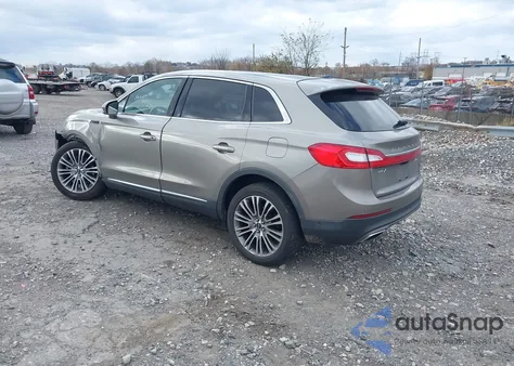 2017 Lincoln Mkx Reserve from USA, damaged, VIN 2LMPJ8LR3HBL12487